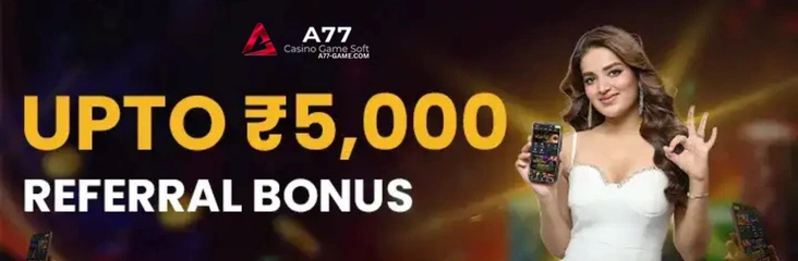 Why keep the fun all to yourself? The referral bonus at A77 GAME lets you invite friends and earn while they play. Every successful signup through your link gives you extra credits that can be used across slots or live betting sessions. It’s a simple yet powerful way to grow your rewards while helping friends discover a trusted platform. To learn how this works effectively, visit our referral program overview for useful tips.